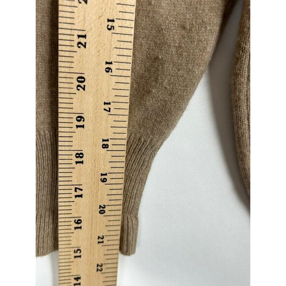 Vintage Panda Men's Size 36 Camel Sweater Pullover Cashmere & Lambs Wool Blend - Picture 5 of 9